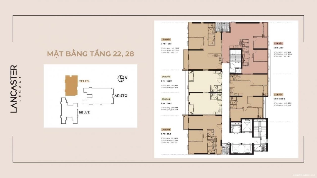 Mặt bằng tháp C Lancaster Legacy Q.1 | Full layout chi tiết Mặt bằng tháp C Lancaster Legacy Q.1 | Full layout chi tiết