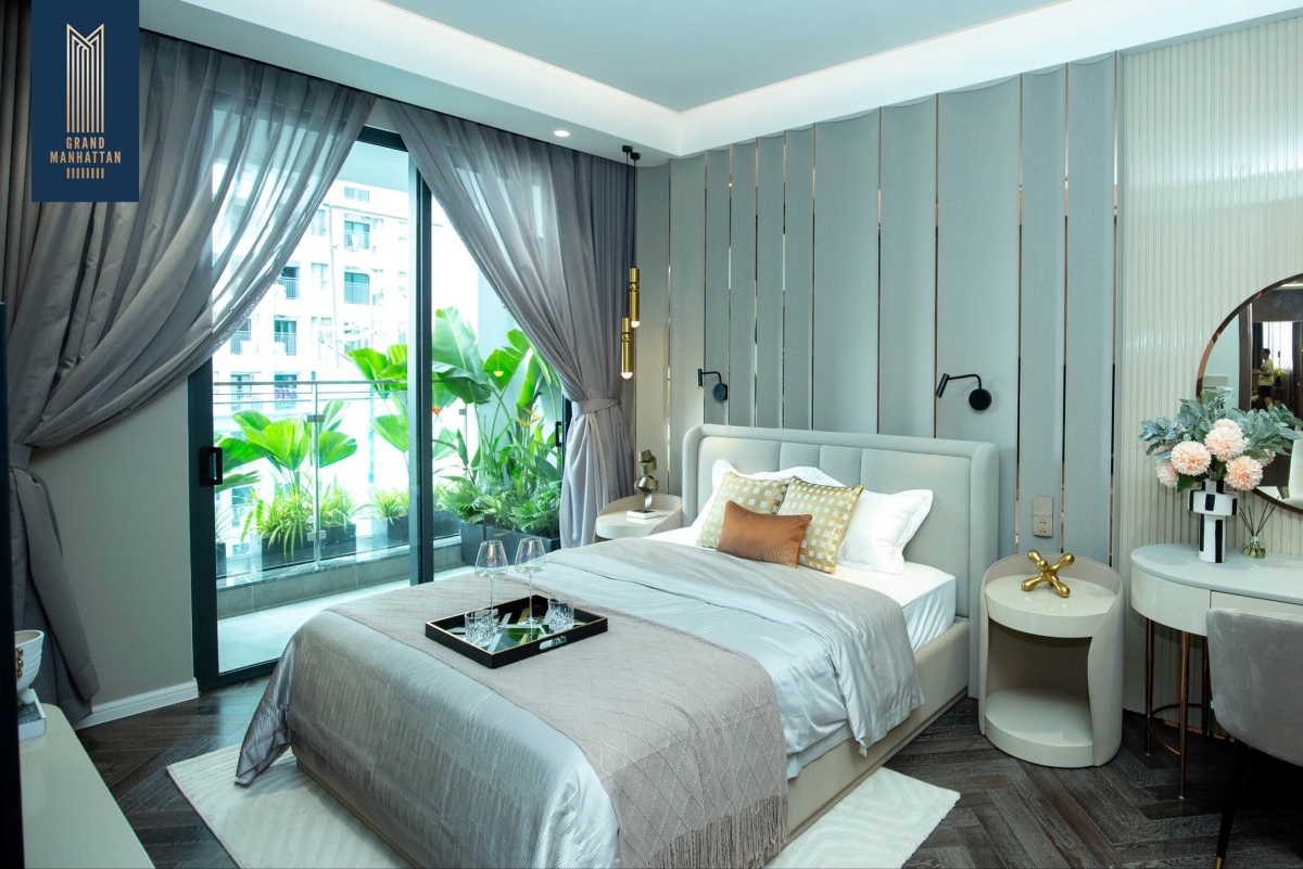 Hình ảnh nhà mẫu căn hộ The Grand Manhattan