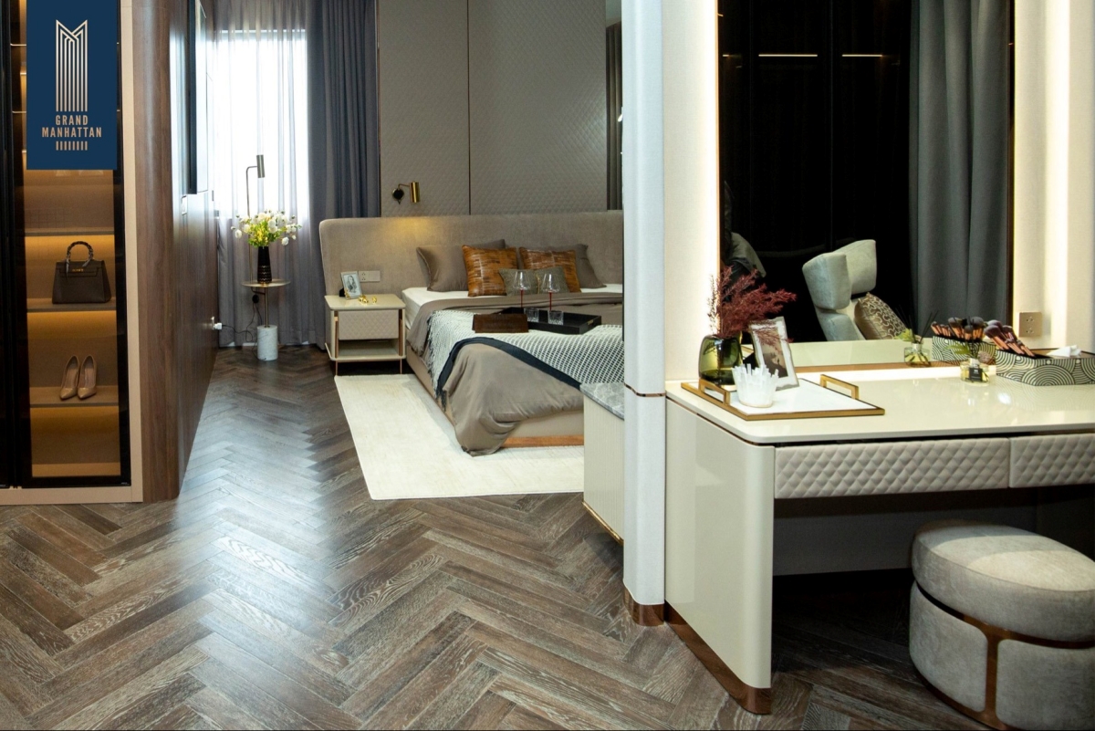 Hình ảnh nhà mẫu căn hộ The Grand Manhattan